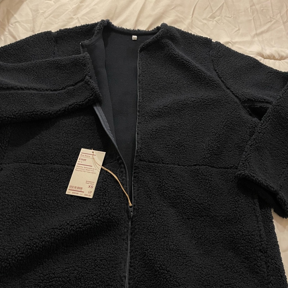 Muji Fleece Coat